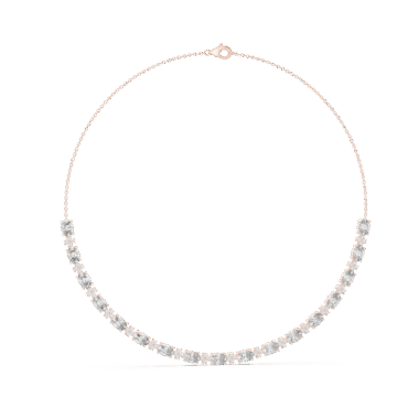 The Lumière Oval Radiance Necklace
