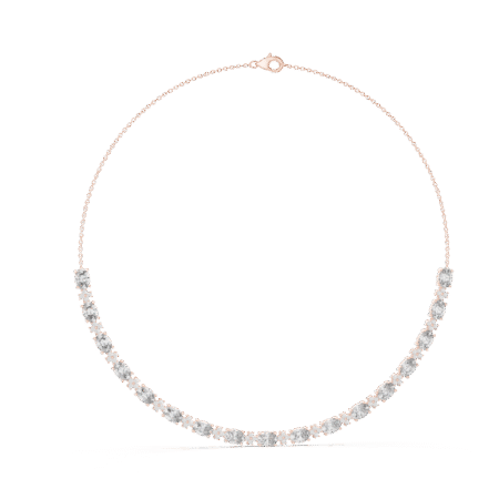 The Lumière Oval Radiance Necklace