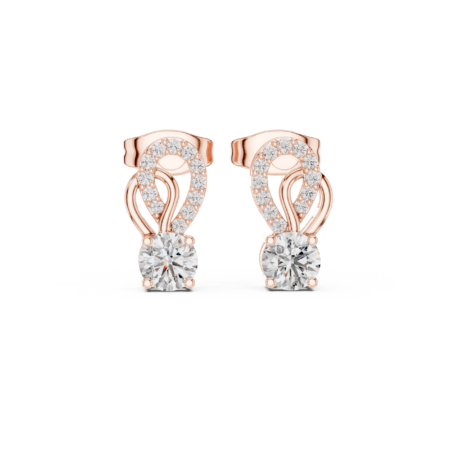 Regal Bloom Diamond Studs